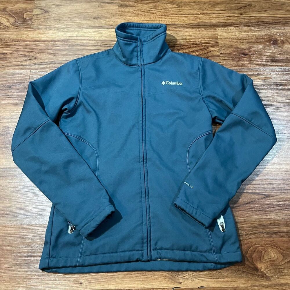 Columbia Jacket Blue Coat Omni-Heat Omni-Shield Interchange Polyester Women's S